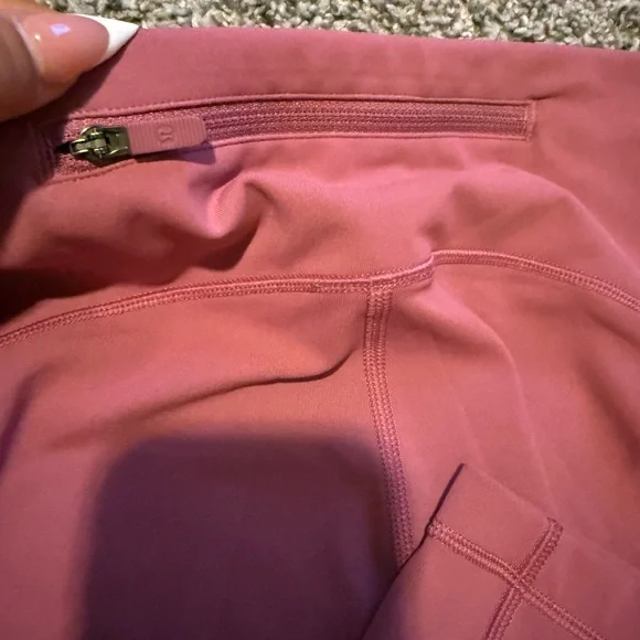 Lululemon Fast & Free High-Rise Tight with Pockets 25” Size 6 in Brier Rose - Picture 8 of 11